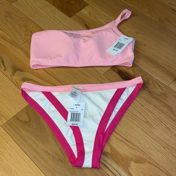 NWT L*Space Bikini ~ Axel Top and Vacay Bottom Classic in size L - Picture 2 of 16